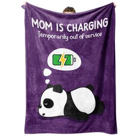 Craftique 683429622840 Gifts For Mom Birthday Gifts- Funny Soft Blanket Mom-