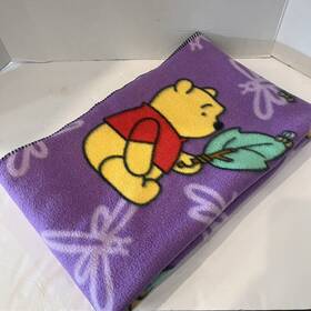 Crown Crafts Inc 046249067756 Winnie The Pooh Fleece Throw Blanket Inch S Dragonfly 46 X58 Disney