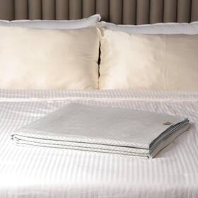 Cuddle Dreams 794304632738 Silk Fleece Blanket For Bed Soft Breathable And Skin-friendly