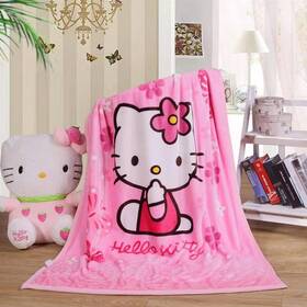 123blankets Curotunk Cartoon Printing Throw Blanket For Girls Kids Adults 40x55 All Seasons Flan