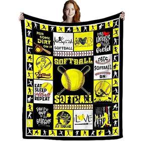 Gdgahcjkam9 Cutwbel Softball Blanket Super Soft Flannel Blankets 50 Inch X40 Small For Kids 1