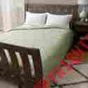 D001 Cozy Comfort Solid Colored Microfiber Down Alternative Blanket