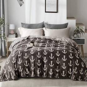 B08747hj4n Dakang Plush Blanket King Size90 X 104 Flannel Fleece Soft Microfiber Anchor