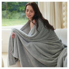 Usadu010 Daysu Twin Blanket For Couch Sofa Bed Decorative Reversible Diamond Jacquard