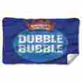 Dbl163-bkt1-0 Trevco 36 X 60 In Dubble Bubble And Vintage Logo Fleece Blanket White