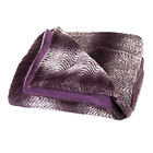10016371 Decor Pattern Orchid Furry Purple Blanket Ombre Throw