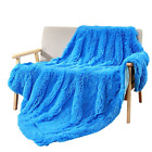Decosy032 Decosy Super Soft Faux Fur Warm Cozy Throw 745560993439