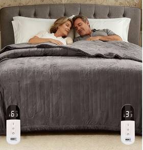 Doc54-0916 Degrees Of Comfort Electric Blanket Twin Single Controller With Auto Shut Off