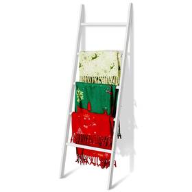 Bl-nf-bai02 Delywh 5-tier Blanket Ladder Wooden Non-folding 4.8ft 57.5ftft Quilt Holder