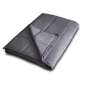 Dcwb4872-15-ws Density Comfort 48 X 72 Inch 15 Lbs Weighted Blanket - Gray