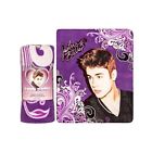 Dh600184558634 Mn Piece Girls Purple Justin Bieber Theme Fleece 600184558634