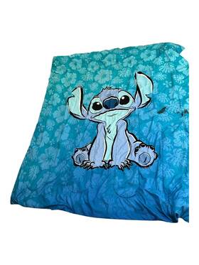 Disney 190604261454 Lilo And Stitch Fleece Throw Blanket Blue Comforter Huge 84x60 Disney 190604261454 Lilo And Stitch Fleece Throw Blanket Blue Comforter Huge 84x60