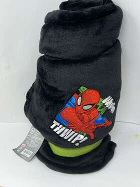 19426358 Disney Marvel Spider-man Throw Blanket 50in X 60in New