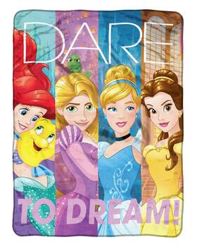 55900 Disney 1dpr/55900/0001/amz Northwest Princess Micro Raschel Throw Blanket 46 Inch X 60 Dreamers