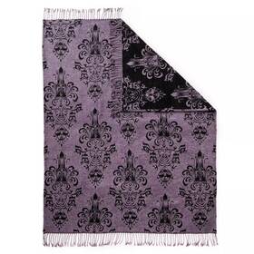 Disney 434293615458 Haunted Mansion Reversible Throw Blanket Parks Chenille 50x60 Sold Out