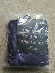 Disney Villains Train Fleece Throw Funko Pop 48inch X 60inch Brand New