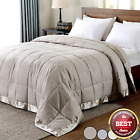 Dl17bt01sdk Downluxe Lightweight Down Alternative Blanket With Satin Trim 744960915119