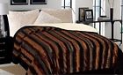 Does Not Apply Everydayspecial Luxurious Faux Fur Sherpa Borrego 2 Ply Reversible Blanket Queen Rostov 100 828555445165