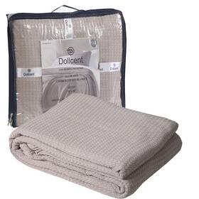 B085t1q4n1 Dollcent 100 Soft Premium Combed Cotton Thermal Blanket Queen Cozy