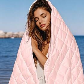 Dornroscn 794590295440 Cooling Weighted Blanket 20lbs Viscose Bamboo-derived Rayon Queen