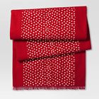 067-03-1107  Dpci Threshold New Ruby Ring Polka Dots Table Runner 490670311078