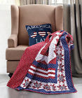 Dqt651 Duke American Flag Star Throw Red White Blue 842131100606