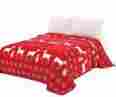 Dsm064 Euphoria Calitime Super Soft Throw Blanket Christmas Red Reindeer Queen Size