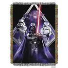 Dsw051000006ret Lucas Star Wars Midnight Vader Woven Tapestry Throw 87918178700