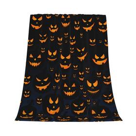 Dudietry 611556171399 Halloween Pumpkin Ultra-soft Micro Fleece Blanket Durable Keeps Warm The Offi