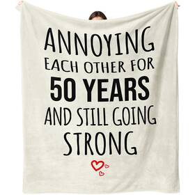 Dulkjio 847146999057 50th Anniversary Wedding Gifts For Couple Parents 50 Year Golden