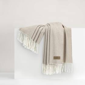 Dune Italian Herringbone 859554003391 Throw 51 Inch W X 67 L 50% Cotton Soft Acrylic
