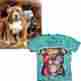 E17212 18012 Closeoutzone New Set Pit Bulls Fleece Throw Blanket Dean Russo Bull Smile T-shirt Lg 841110154210
