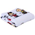 E3264-t9-df6 Berkshire Blanket Peanuts Velvetloft Cute Character Throw Plush 791551166740