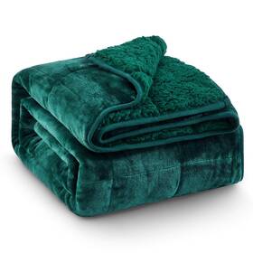 B0dj35zv8y Eazfy Pro Super Fuzzy Soft Sherpa Fleece Weighted Blanket 15 Lbs Dual Sided