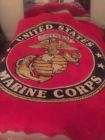 Eb599 Regal Comfort United States Marine Corps Queen Size Blanket Great Eb599 Regal Comfort United States Marine Corps Queen Size Blanket Great