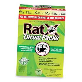 620103 Ecoclear Products Throw Packs- For All Species Of Rats And Mice Safe Around Pets