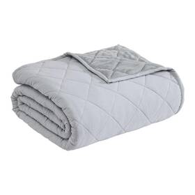 Ushsee1282013 Eddie Bauer Classic Soft Solid Grey Microfiber King Blanket