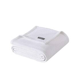 Ushsee1282054 Eddie Bauer Queen Blanket Super Soft And Medium Weight Softens Every Wash Solid Waffle