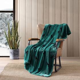 Ushshf1240761 Eddie Bauer Blanket Super Soft Reversible Sherpa And Brushed Fleece Bedding Throw Blank