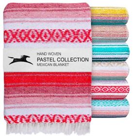 El Paso Designs Boho Blanket Soft Woven Mexican Meditation Falsa Perfect