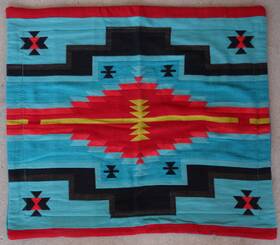 Obhps-8d El Paso Saddle Blanket Company Obhps-k2 Accent Pillow Sham Southwest Southwestern Geometric 24 Inch X 30