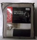 10heat Electric Microplush Dual Blanket Controlers Digital Settings Sunbeam King
