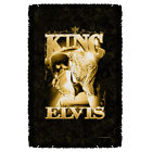 Elvis Presley The King Woven Throw White One Size 887806771644