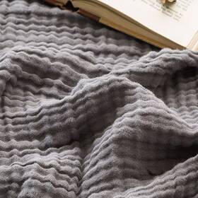 5841509855 Emme Cotton Blanket Soft Muslin Throw For Couch Bed 4-layer Breathable G