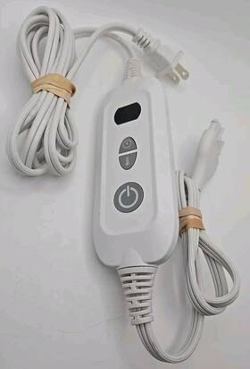H5525-1 Equate Blanket Replacement Heat Temperature Control Plug Model White Z2