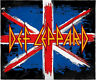 Erdl0014bl Intimo Def Leppard Blanket Painted Union Jack Flag 763059900188
