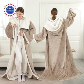 Ly12a-5070 Estingo Wearable Electric Throw Heated Blanket 6 Heating Levels Auto Off 50 X