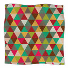 Eubn7979 34027390 East Urban Home Autumn Triangle Spectrum Fleece Blanket 190961275040
