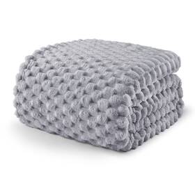 Bk-gbr90104-lg-uk Exclusivo Mezcla King Size Fleece Blanket For Bed 90x104 Inches Stylish Jacq