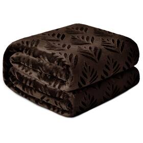Bk-lf-90104cf Exclusivo Mezcla King Size Fleece Blanket For Bed Super Soft And Cozy Blankets All Season Use
